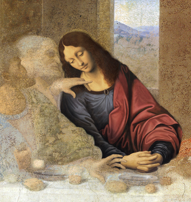 The Last Supper Restoration of John-4